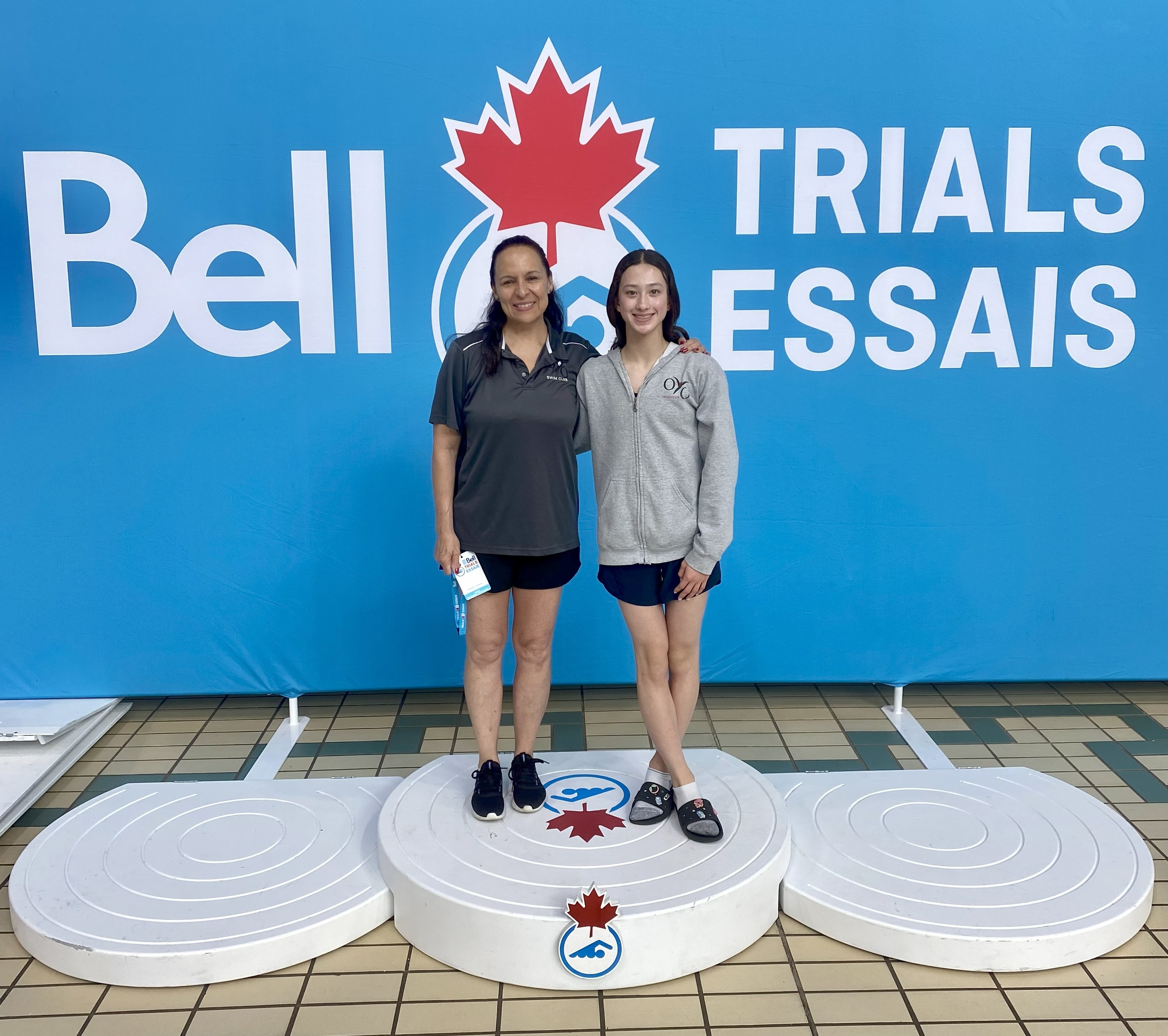Jordyn at Trials for the 1st. time!